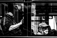 Bus In Traffic