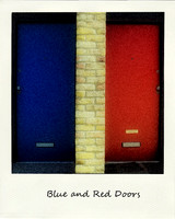 Blue and Red Doors
