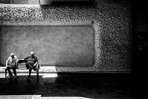 Resting Before Shopping