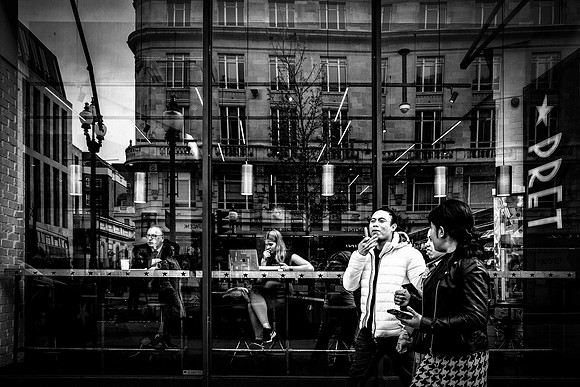 Outside Pret