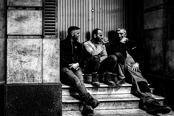 Three Chatting