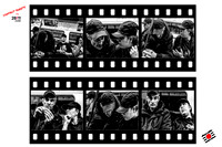 Contact Sheet Arguing In Public