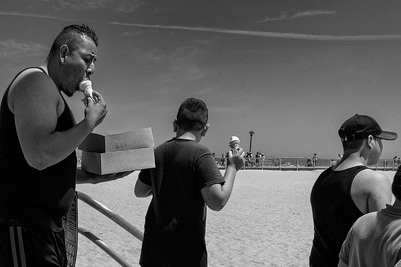 Ice Cream On The Beach