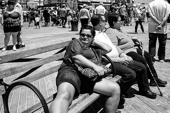 Bench Lounging