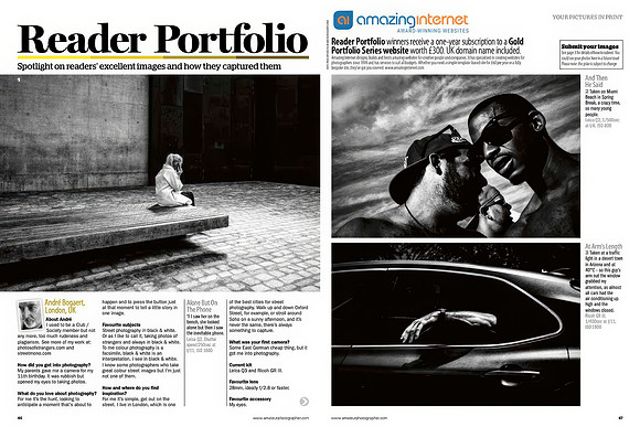 A.P. Magazine Reader Portfolio Page 1