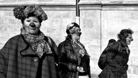 Three Clowns