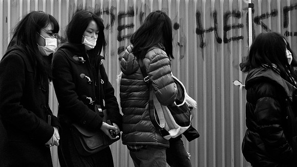 Three In Masks
