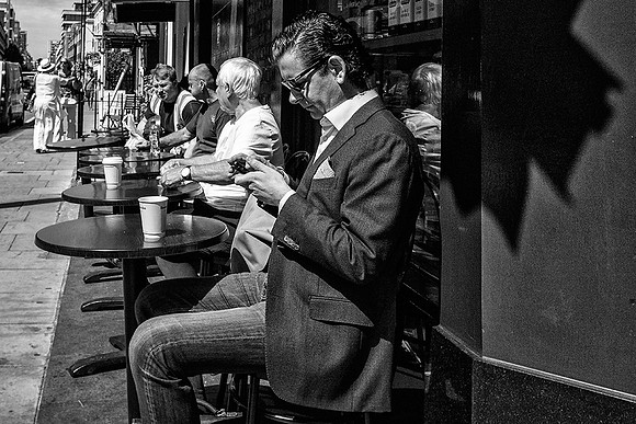 Cafe Lined Up
