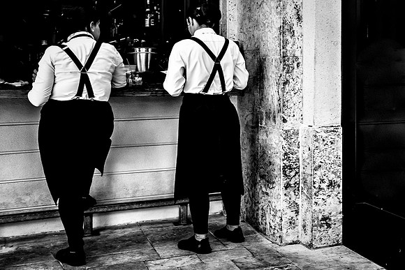 Two Waiting