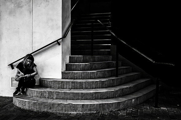 On The Stairs