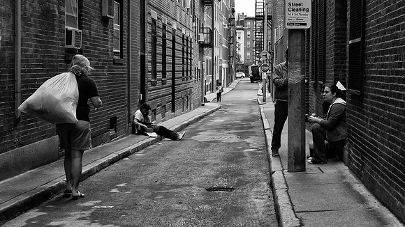 Down  the Alley
