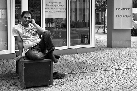 Resting The Old Feet