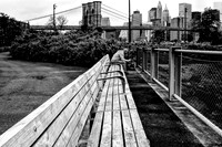 On A Bench By The Bridge