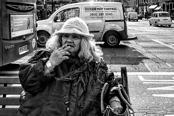 A Quiet Smoke On The Bench