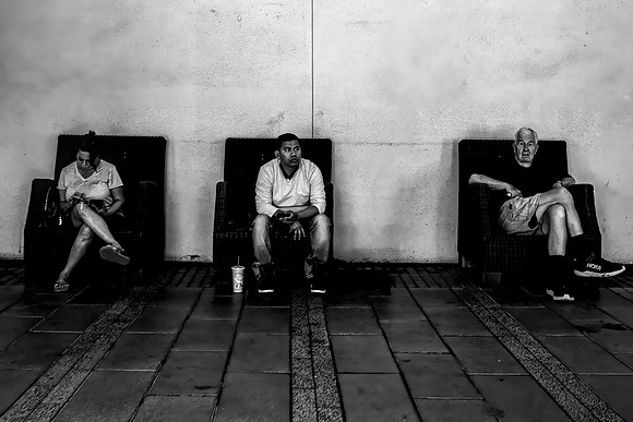 Seated Trio