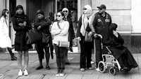 Waiting To Cross Oxford Street