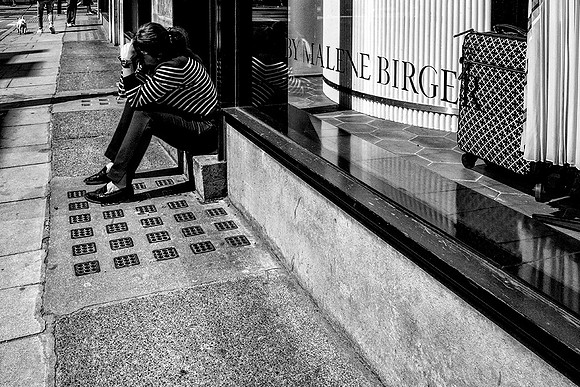 Outside Malene's