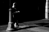Leaning On A Lamp Post