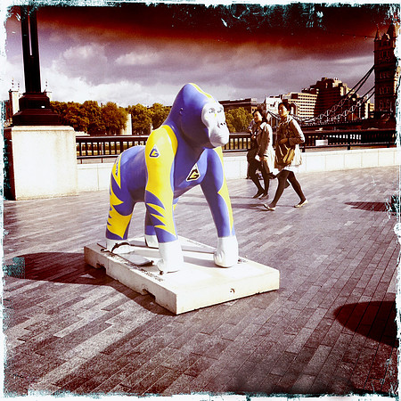 Gorilla on Southbank