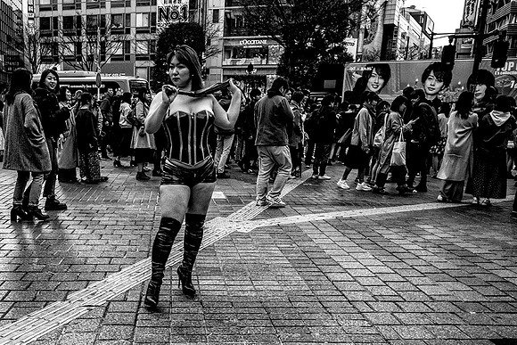 A Shibuya Crossing Guard?