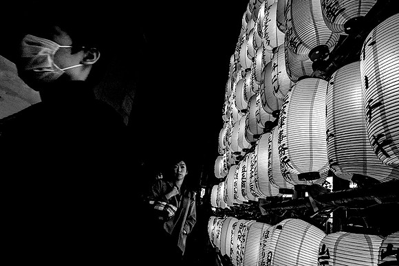 Walking Through The Lanterns