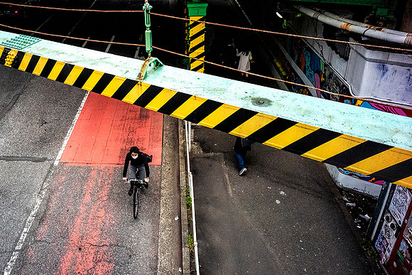 Biking By
