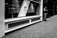 Outside Adidas
