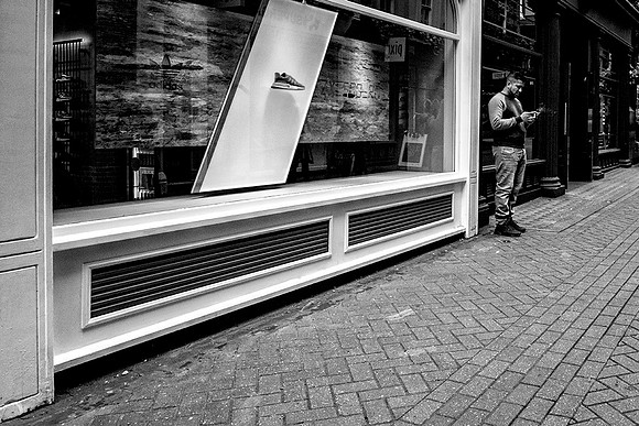 Outside Adidas
