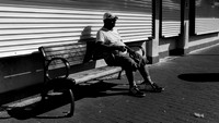 On The Bus Stop Bench