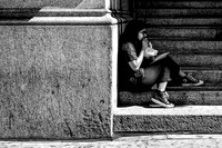 Sandwich On The Steps