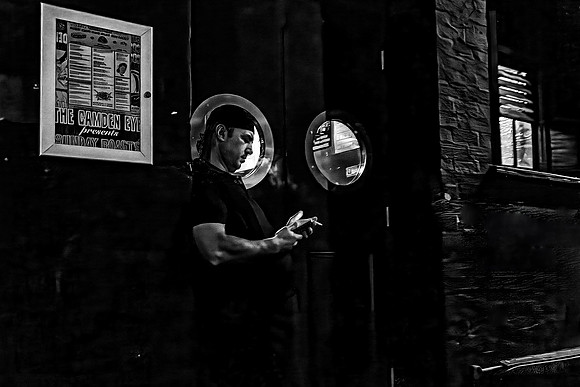 Backstage At The Camden Eye