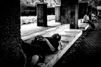 At The Bus Stop