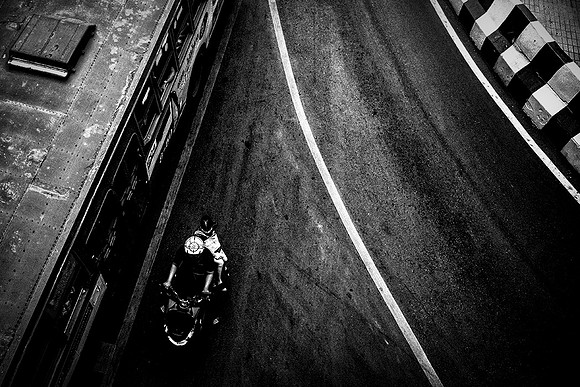 Looking Down