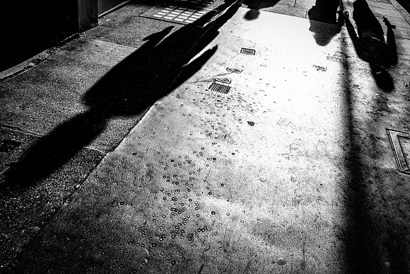 Winter Sun On The Street