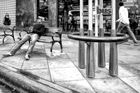 At The Bus Stop