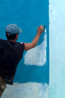 Blue Painter