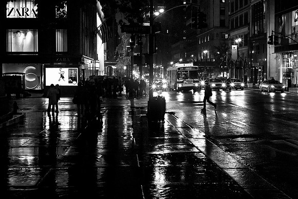 Wet Evening