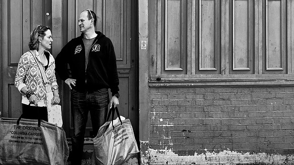 Two Old Bags In Columbia Road