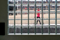 Red Through A Glass Wall