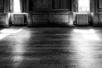 Sun on a wood floor