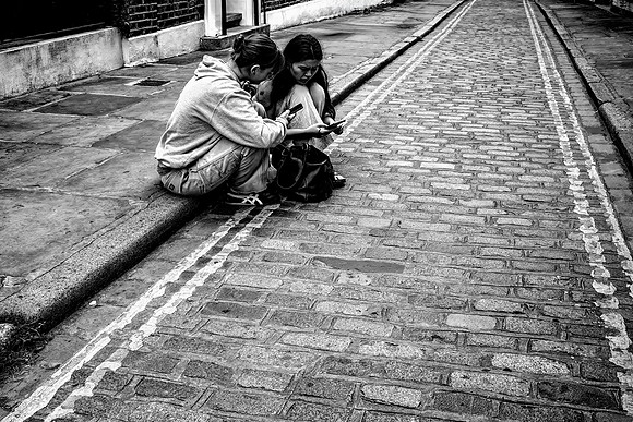 Chatting But Not To Each Other