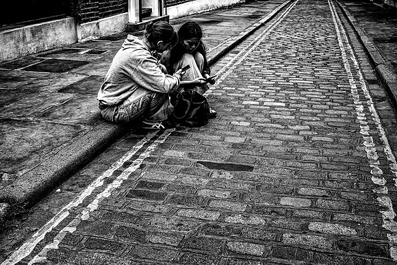 Chatting But Not To Each Other